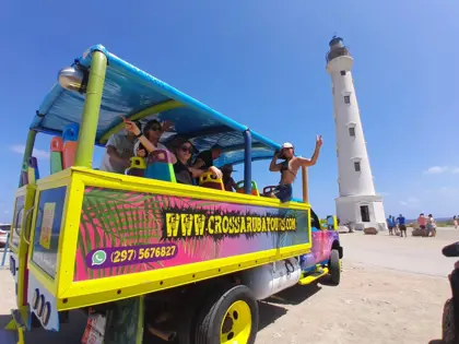 cross aruba tours national park safari baby beach